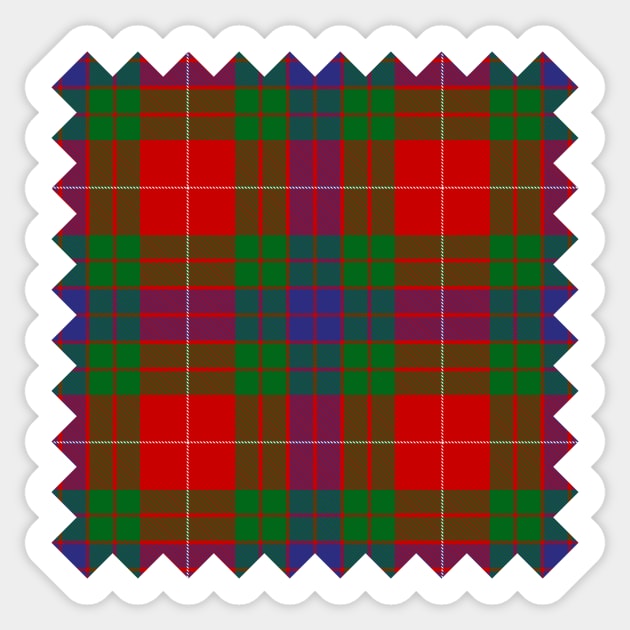 Clan Fraser Tartan Sticker by sifis